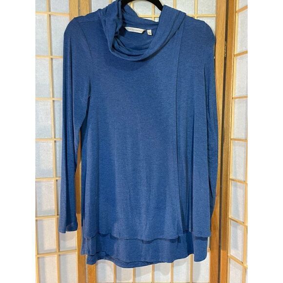 Soft Surroundings XS Blue Layered Tunic - Picture 4 of 14